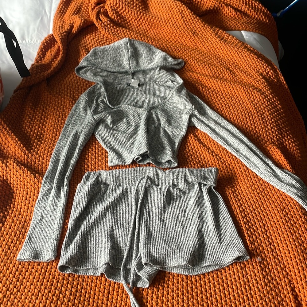Sweat short comfy set